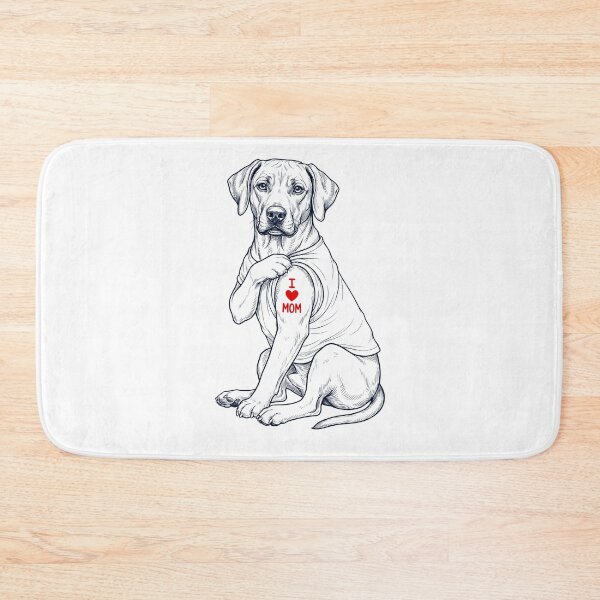 Item preview, Vintage Rhodesian Ridgeback Mom Tattoo Dog Lover designed and sold by TerryConnells.