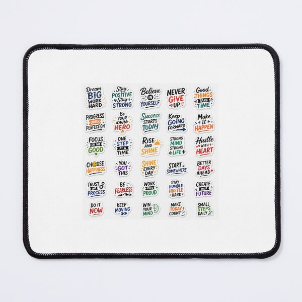 Item preview, Motivational Quote Sticker Pack Positive Mindset Collection designed and sold by Ishratparween11.