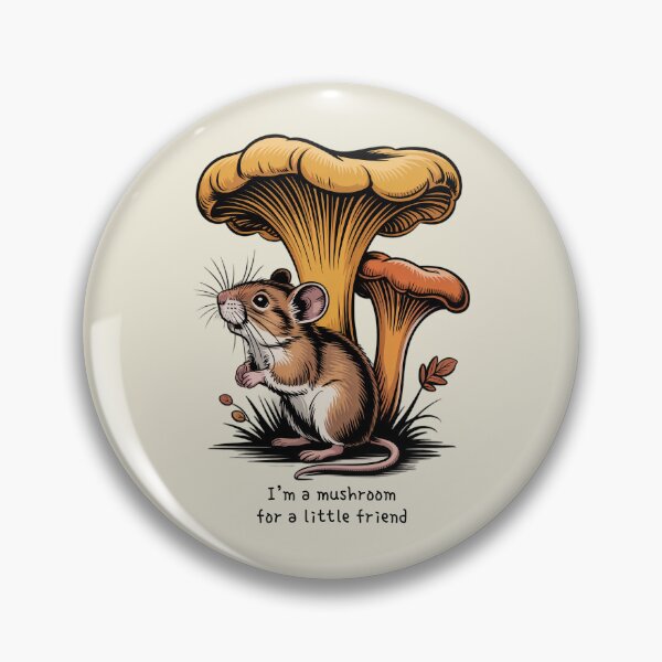 Item preview, I’m A Mushroom For A Little Friend Cute Mouse Pun Vintage Art designed and sold by AlexandraSand.
