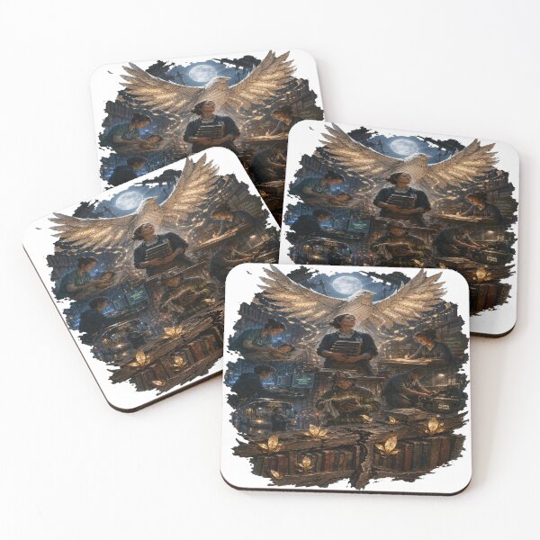 Item preview, Guardian Angel Music Night designed and sold by InkNovaLab.
