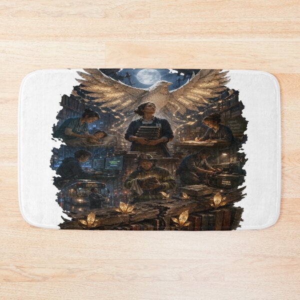 Item preview, Guardian Angel Music Night designed and sold by InkNovaLab.