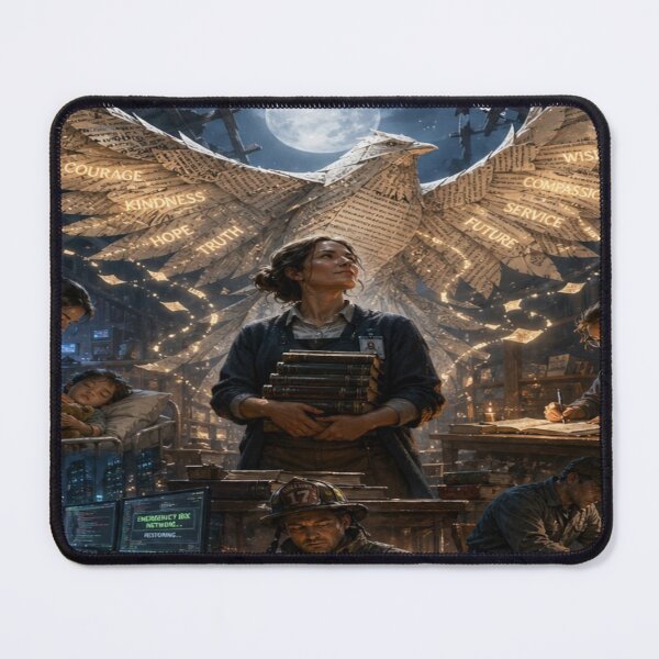 Item preview, Guardian Angel Music Night designed and sold by InkNovaLab.