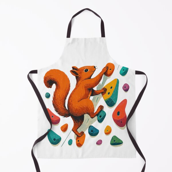 Item preview, Squirrels on the rocks: Motivation & bouldering style designed and sold by Pineapple-Tree.