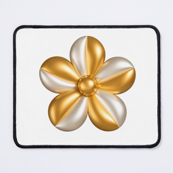 Item preview, Airbrush Gradient Golden Ivory Flower designed and sold by FelixMADE.