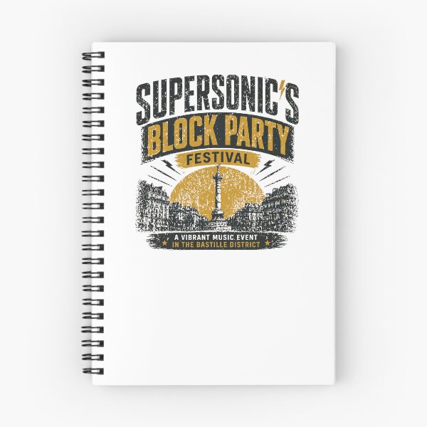 Item preview, Supersonic's Block Party Festival – Music Celebration designed and sold by Combat Skies.