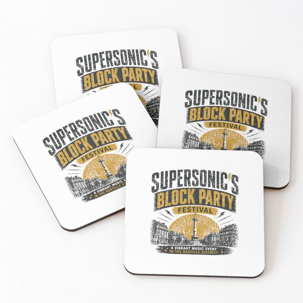 Item preview, Supersonic's Block Party Festival – Music Celebration designed and sold by Combat Skies.