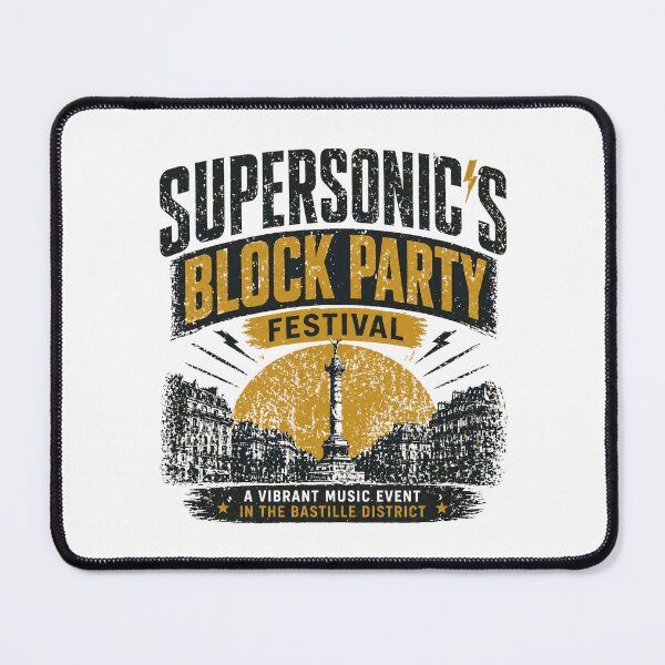 Item preview, Supersonic's Block Party Festival – Music Celebration designed and sold by Combat Skies.