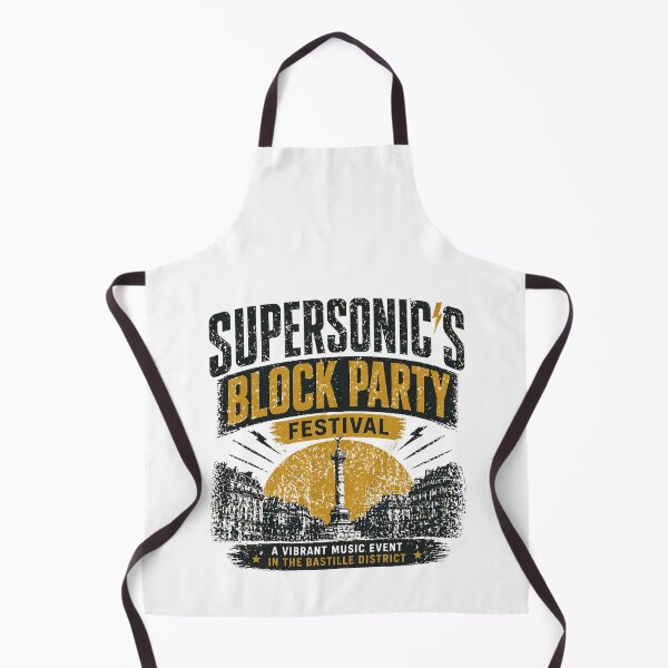 Item preview, Supersonic's Block Party Festival – Music Celebration designed and sold by Combat Skies.