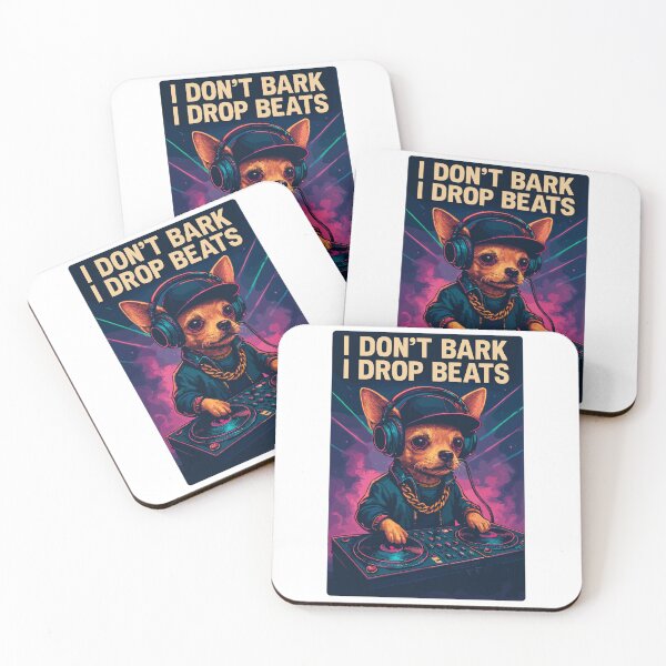 Item preview, Chihuahua DJ: I Don't Bark I Drop Beats designed and sold by Pineapple-Tree.