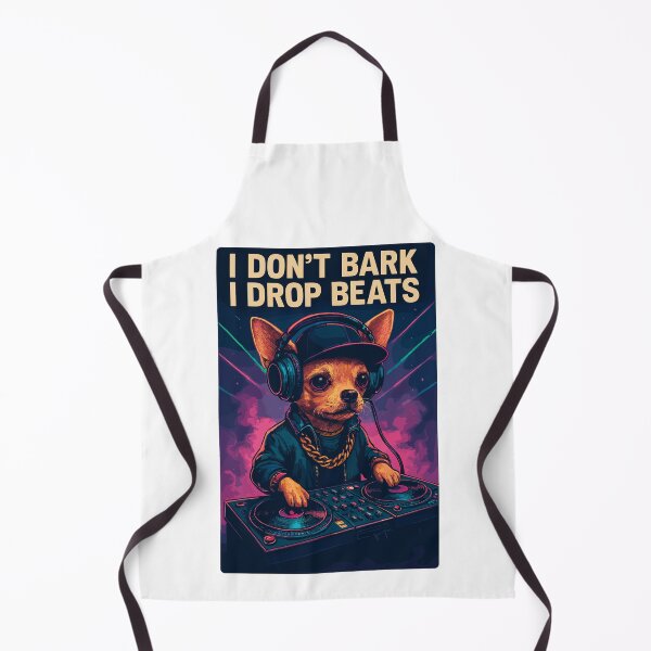 Item preview, Chihuahua DJ: I Don't Bark I Drop Beats designed and sold by Pineapple-Tree.