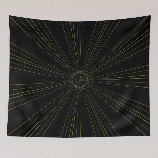 Item preview, Midnight Gold Radiant Burst Phone Case designed and sold by IntelliMindDesigns.