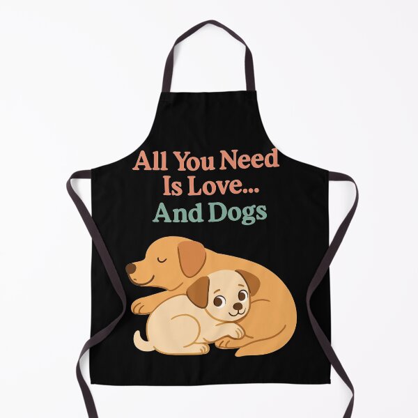 Item preview, All You Need Is Love And Dogs – Cute dogs designed and sold by Pineapple-Tree.