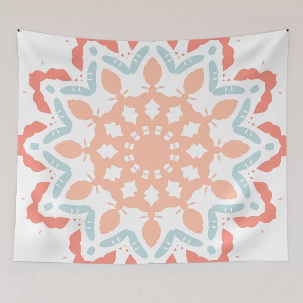 Item preview, Mandala Flower Artwork 03 Nordic Color 02 designed and sold by Stefanie Boike.
