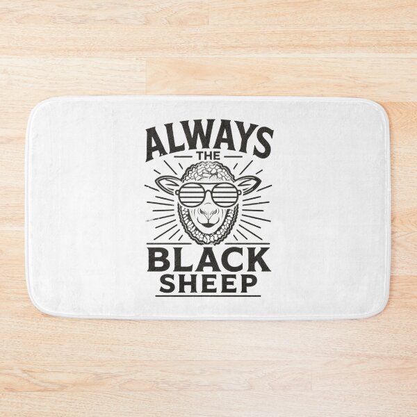 Item preview, Always The Black Sheep – Cool Rebel Sheep with Sunglasses | Outsider Aesthetic designed and sold by EichStore.