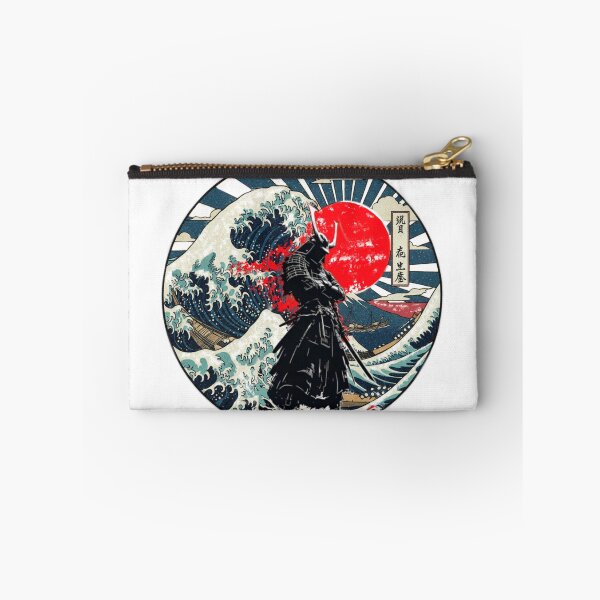 Item preview, The Wave, Samurai Warrior Japanese graphic artwork Tee designed and sold by Lunevalleyart.