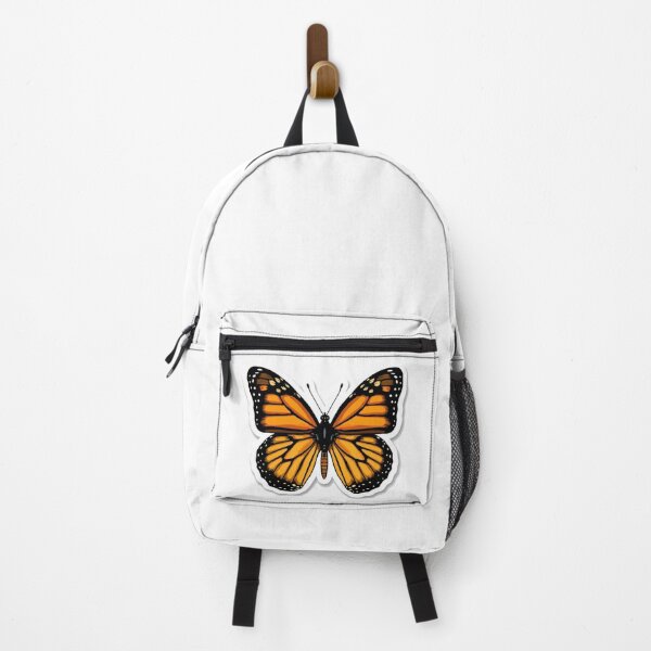 Item preview, Monarch Butterfly Sticker – Vibrant Orange & Black Insect Art | Nature Lover Gift designed and sold by ClickToSticker.