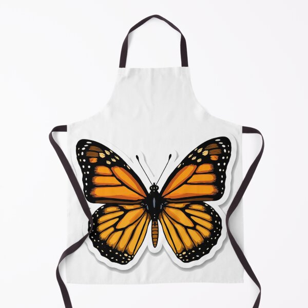 Item preview, Monarch Butterfly Sticker – Vibrant Orange & Black Insect Art | Nature Lover Gift designed and sold by ClickToSticker.