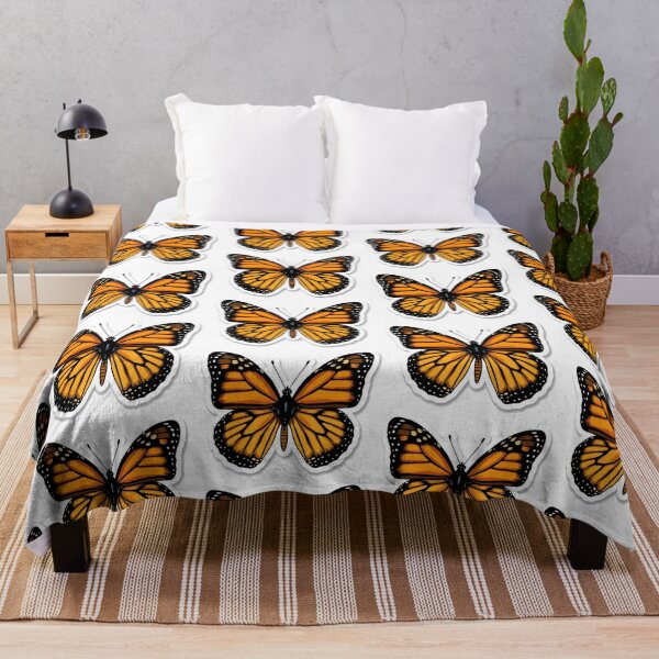 Item preview, Monarch Butterfly Sticker – Vibrant Orange & Black Insect Art | Nature Lover Gift designed and sold by ClickToSticker.