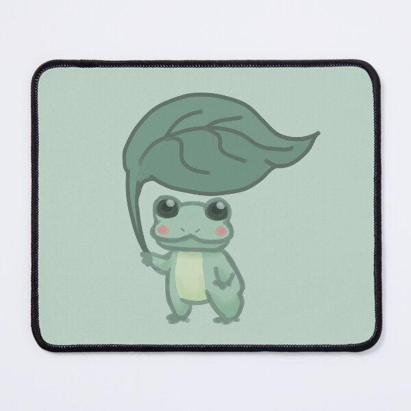 Item preview, Frog under a leaf designed and sold by AlineMaia.