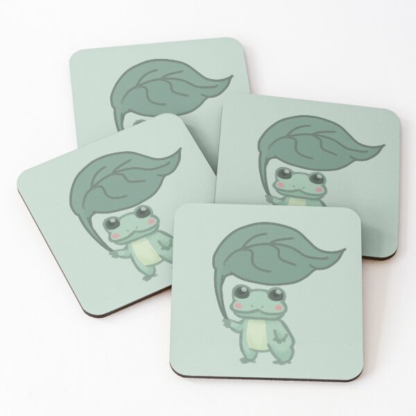 Item preview, Frog under a leaf designed and sold by AlineMaia.
