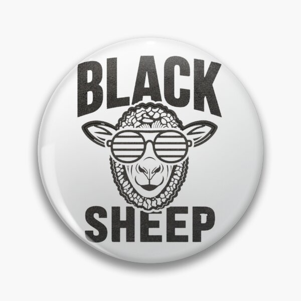 Item preview, Black Sheep – Cool Rebel Sheep with Sunglasses | Outsider Streetwear Design designed and sold by EichStore.