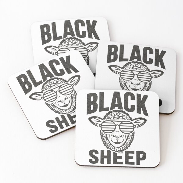Item preview, Black Sheep – Cool Rebel Sheep with Sunglasses | Outsider Streetwear Design designed and sold by EichStore.