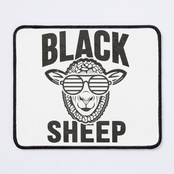 Item preview, Black Sheep – Cool Rebel Sheep with Sunglasses | Outsider Streetwear Design designed and sold by EichStore.