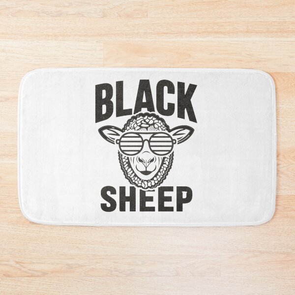 Item preview, Black Sheep – Cool Rebel Sheep with Sunglasses | Outsider Streetwear Design designed and sold by EichStore.