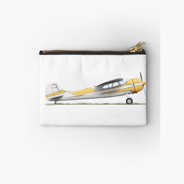 Item preview, CESSNA 195 BUSINESSLINER designed and sold by Grubby Fingers Aircraft Illustration.