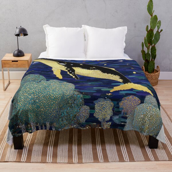 Item preview, Whale in Starry Night Sky designed and sold by lautir.