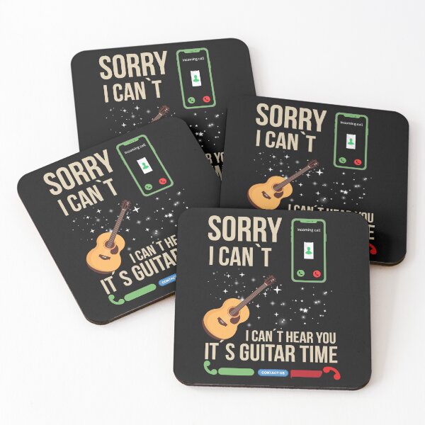 Item preview, Sorry I Can’t Hear You It’s Guitar Time Funny Music Design designed and sold by Joyful-Pixel.