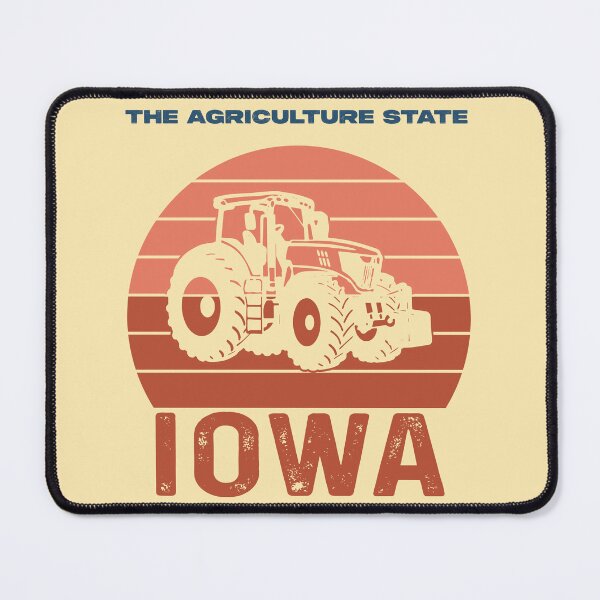 Item preview, Iowa The Agriculture State Retro Art designed and sold by hurmerinta.