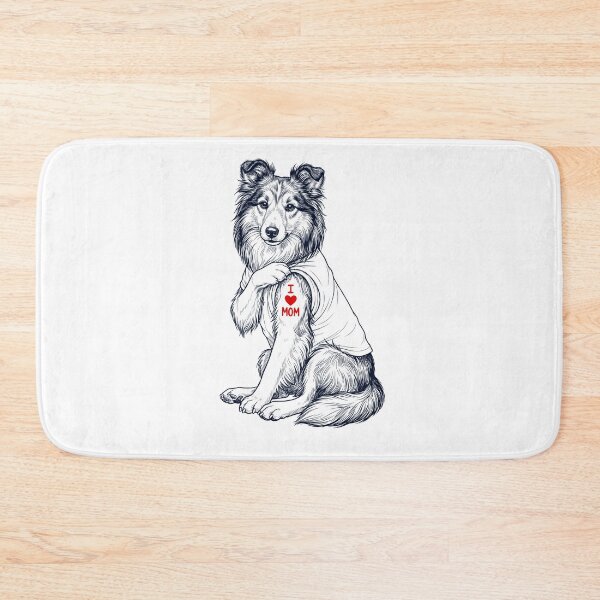 Item preview, Vintage Shetland Sheepdog Mom Tattoo Dog Lover designed and sold by TerryConnells.
