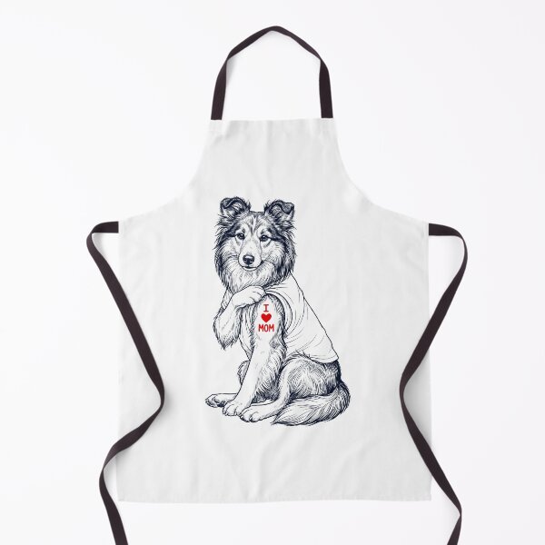 Item preview, Vintage Shetland Sheepdog Mom Tattoo Dog Lover designed and sold by TerryConnells.