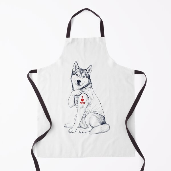 Item preview, Vintage Siberian Husky Mom Tattoo Dog Lover designed and sold by TerryConnells.