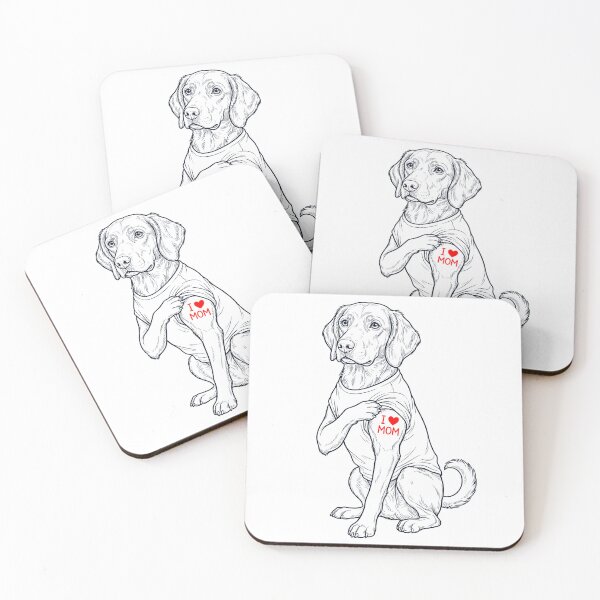 Item preview, Vintage Small Munsterlander Pointer Mom Tattoo Dog Lover designed and sold by TerryConnells.