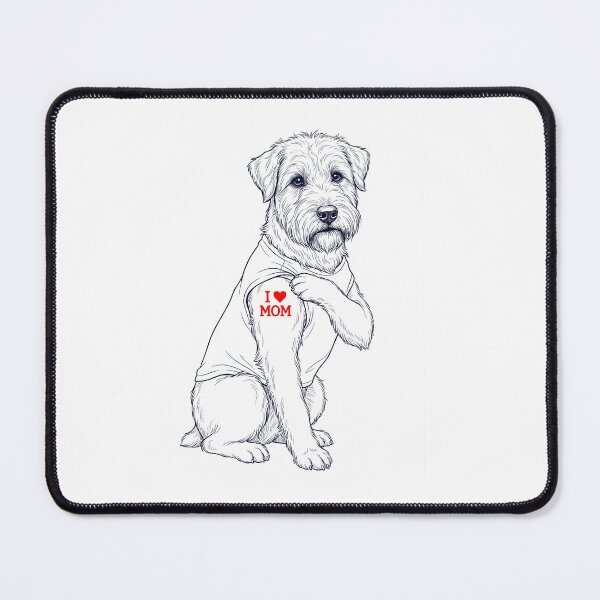 Artikelvorschau, Vintage Soft Coated Wheaten Terrier Mama Tattoo Hundeliebhaber entworfen und verkauft von TerryConnells.