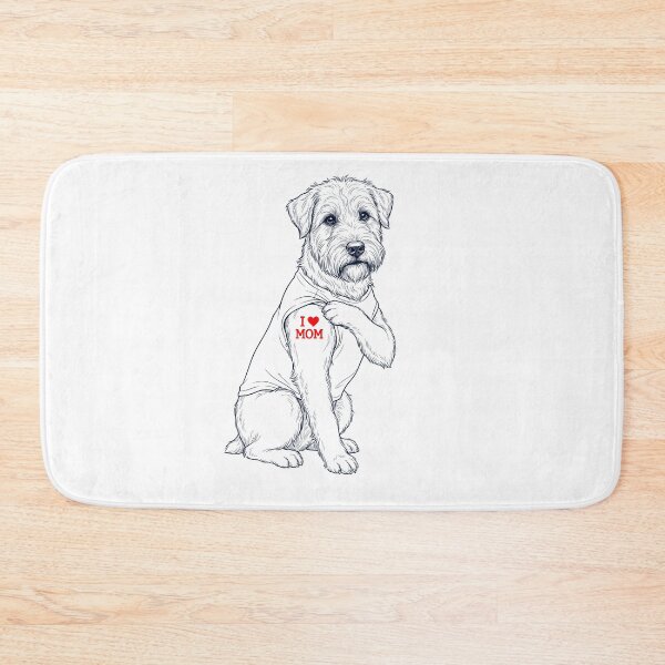 Artikelvorschau, Vintage Soft Coated Wheaten Terrier Mama Tattoo Hundeliebhaber entworfen und verkauft von TerryConnells.