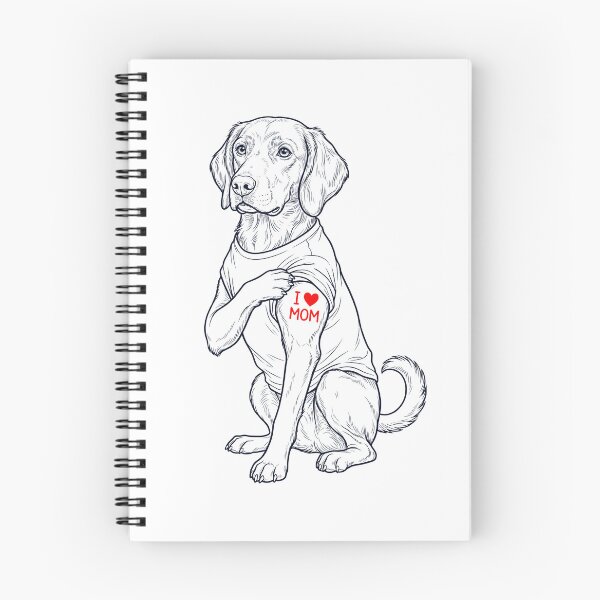 Item preview, Vintage Small Munsterlander Pointer Mom Tattoo Dog Lover designed and sold by TerryConnells.