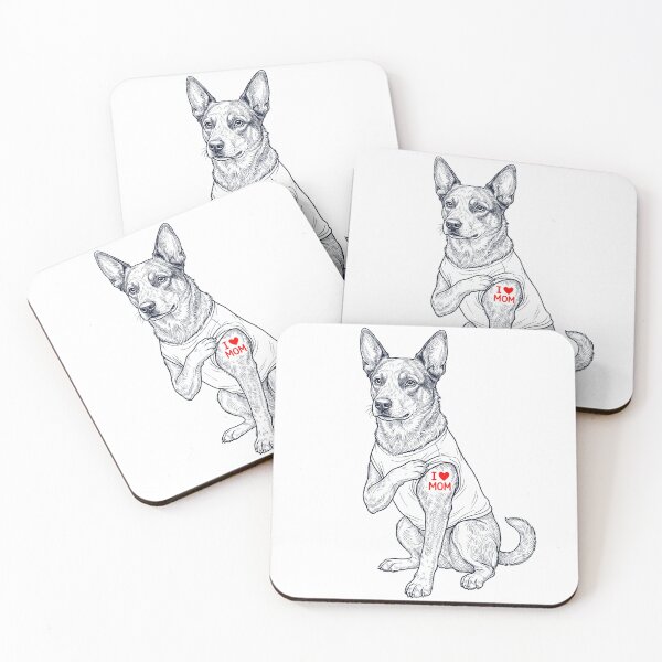 Item preview, Vintage Texas Heeler Mom Tattoo Dog Lover designed and sold by TerryConnells.