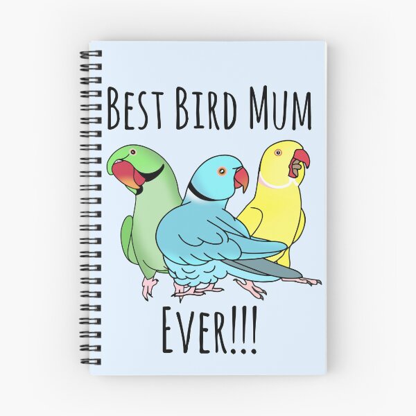 Item preview, Best Bird Mum ever! Indian ringneck doodle designed and sold by FandomizedRose.