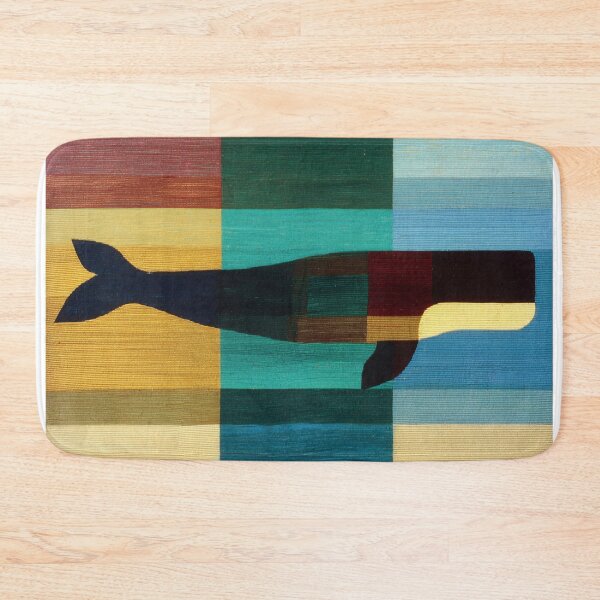 Item preview, Geometric Whale at Sea designed and sold by lautir.