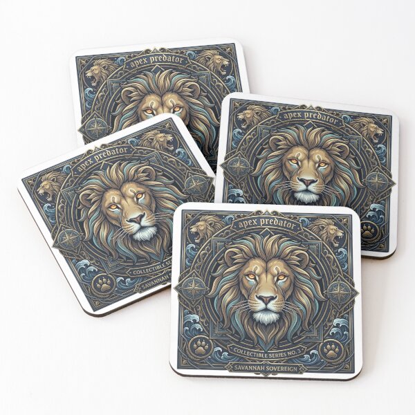 Item preview, Majestic Lion Apex Predator  designed and sold by unboxedbyJuls.