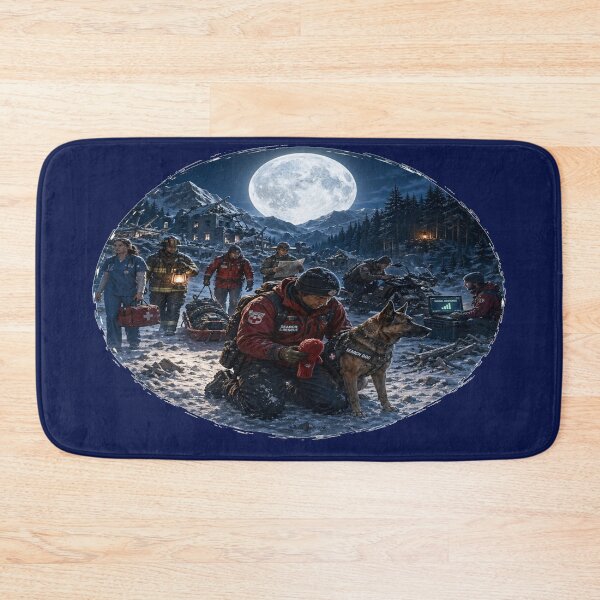 Item preview, Moonlit Campfire Riders designed and sold by InkNovaLab.