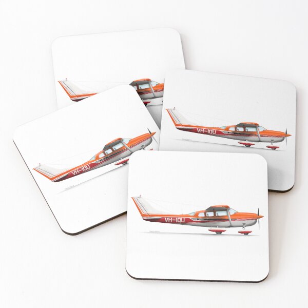 Item preview, CESSNA 205 STATIONAIR designed and sold by Grubby Fingers Aircraft Illustration.