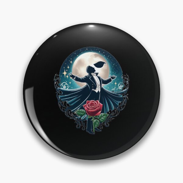 Item preview, Phantom of the Opera Moon and Roses designed and sold by NerdiPop.