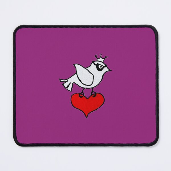 Item preview, You stole my heart valentines love bird original drawing designed and sold by Daigoo Art.