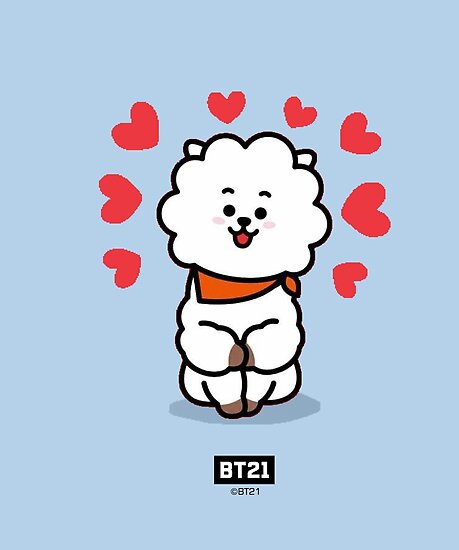  RJ  BT21  Poster by infireseok Redbubble