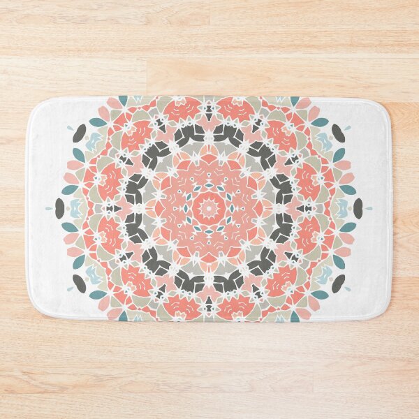 Item preview, Mandala Flower Artwork 04 Nordic Color 01 designed and sold by Stefanie Boike.