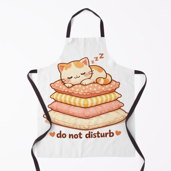 Item preview, "Do Not Disturb" | Cozy Sleeping Cat & Self-Care Aesthetic Art designed and sold by Naviora.
